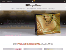 Tablet Screenshot of morganchaney.com
